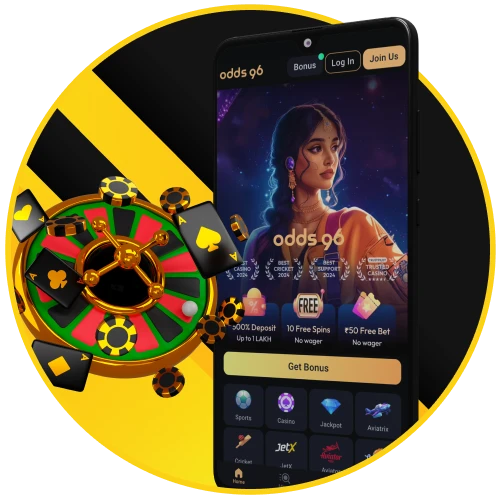Odds96 mobile app